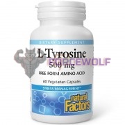 L-Tyrosine [Тирозин] (500 мг x 60 капс), Natural Factors