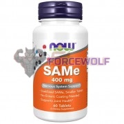 SAMe [Адеметионин] (400 мг x 60 табл), NOW Foods